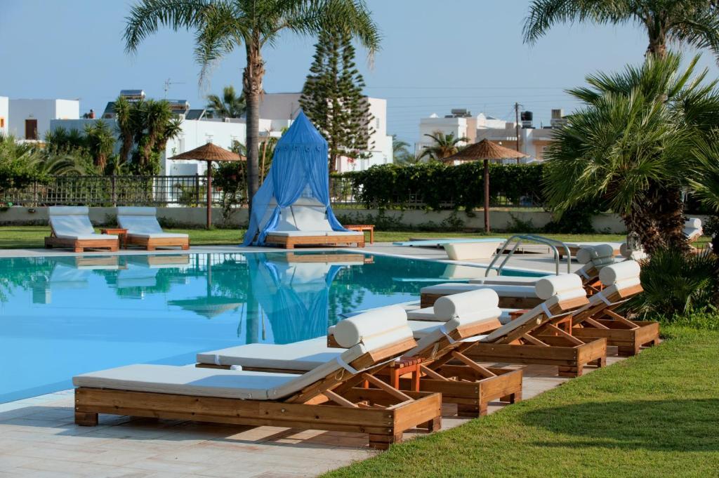 Beachfront hotel in Crete, Greece