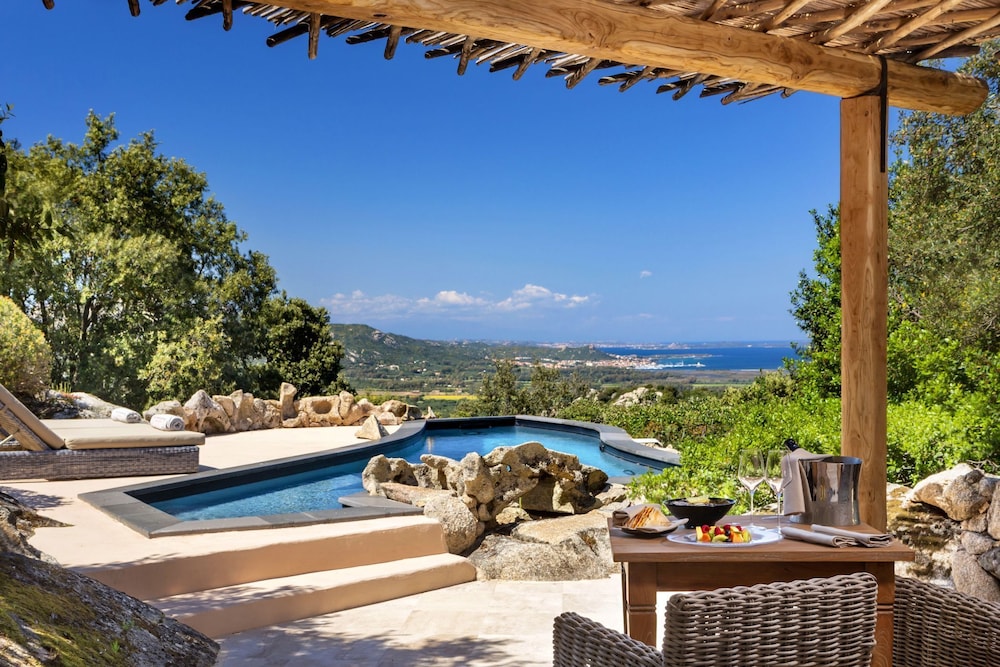 Luxury beach resort in Sardinia, Italy